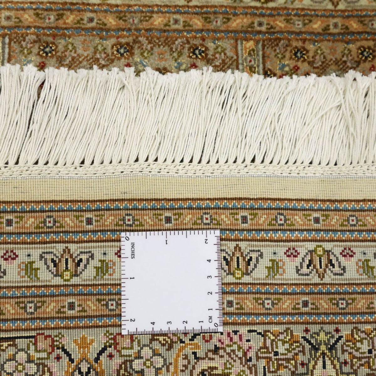 Persisk matta - Tabriz - Royal - 208 x 149 cm - mörk beige