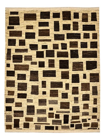 Loribaft Mattan 181x226cm - Perserteppich Wollteppich