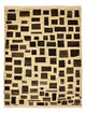 Loribaft Mattan 226x181cm - Perserteppich Wollteppich