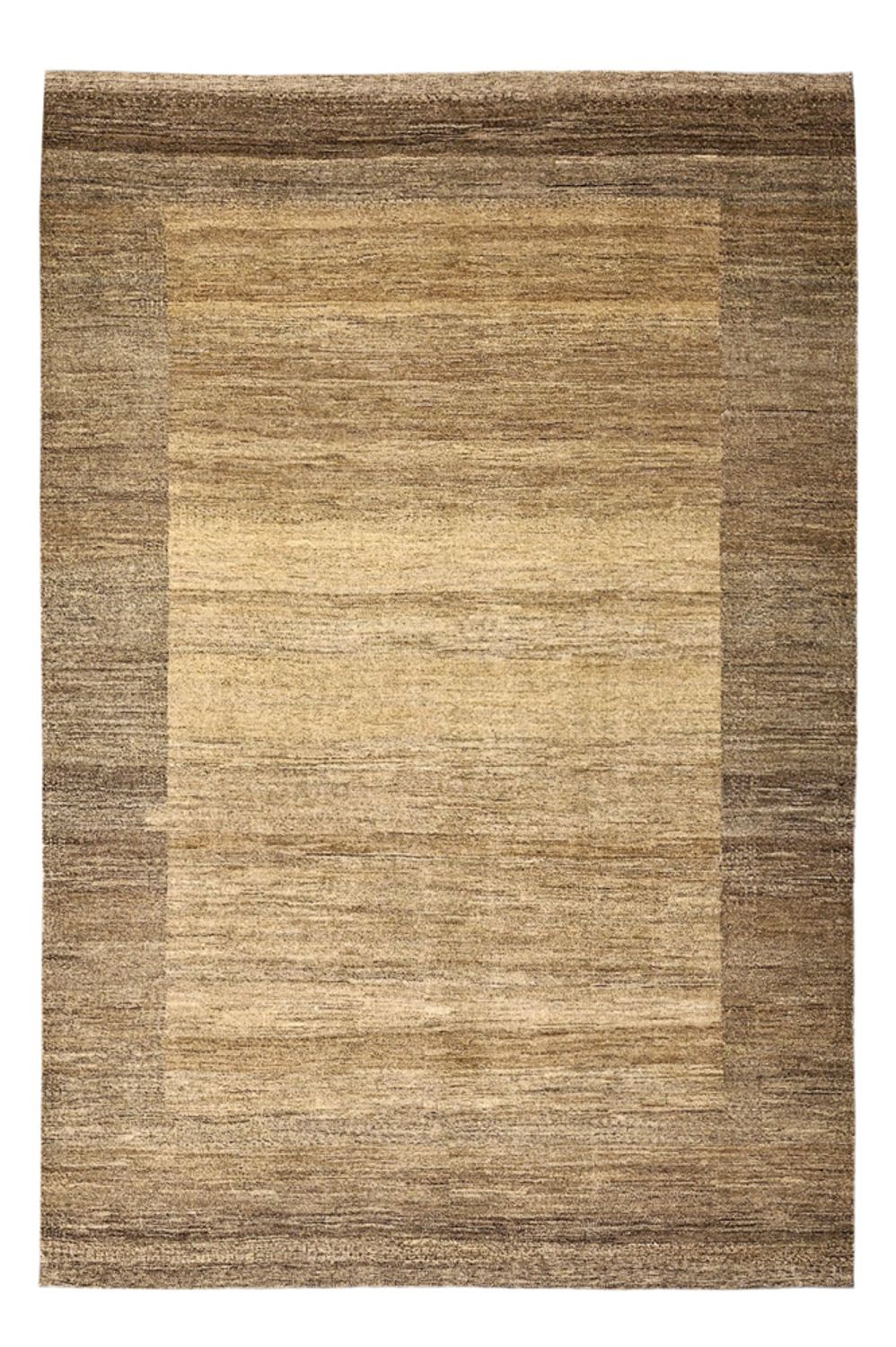 Gabbeh-matta - Loribaft Persian - 230 x 163 cm - mörk beige