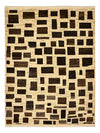Loribaft Mattan 105x150cm - Perserteppich Wollteppich - Rektangulär / Flerfärgad / 105 x 150 cm Rektangulär