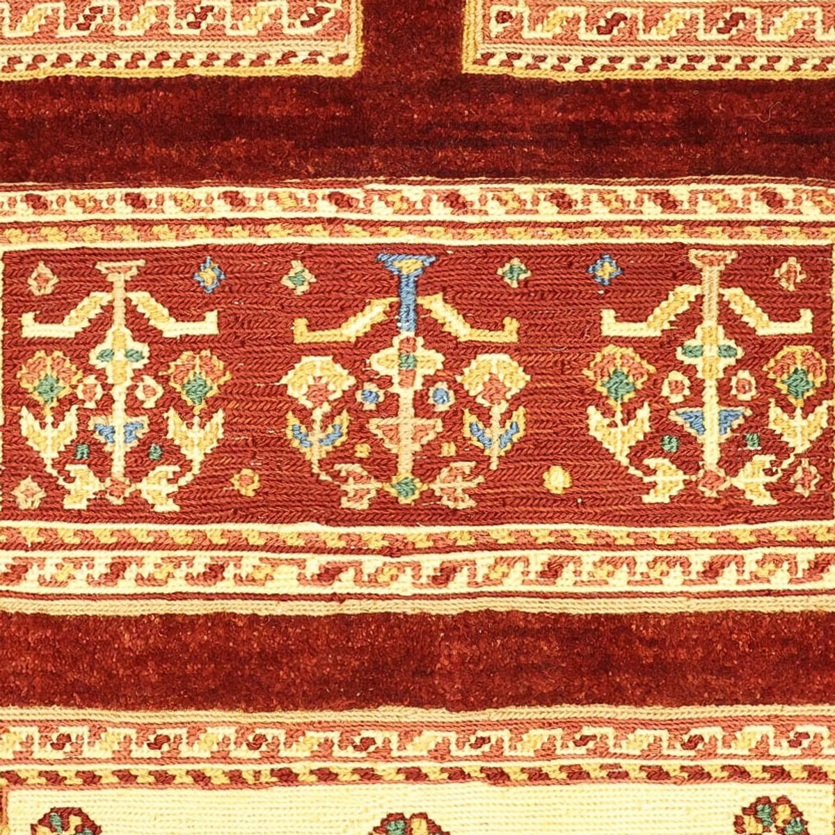 Kelim Carpet - orientalisk matta - 241 x 171 cm - flerfärgad