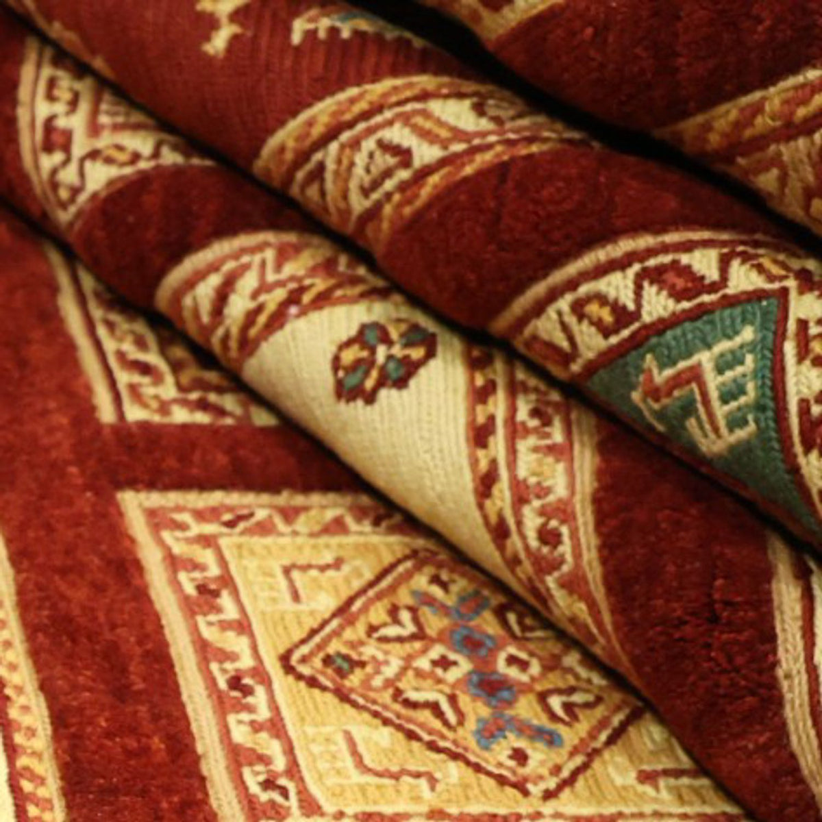 Kelim Carpet - orientalisk matta - 241 x 171 cm - flerfärgad