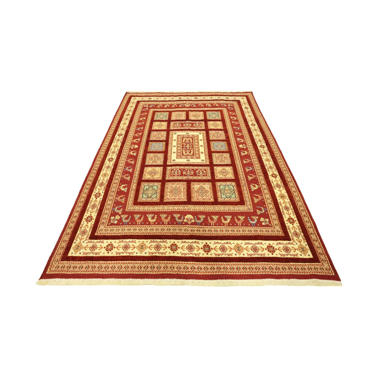 Kelim Carpet - orientalisk matta - 241 x 171 cm - flerfärgad