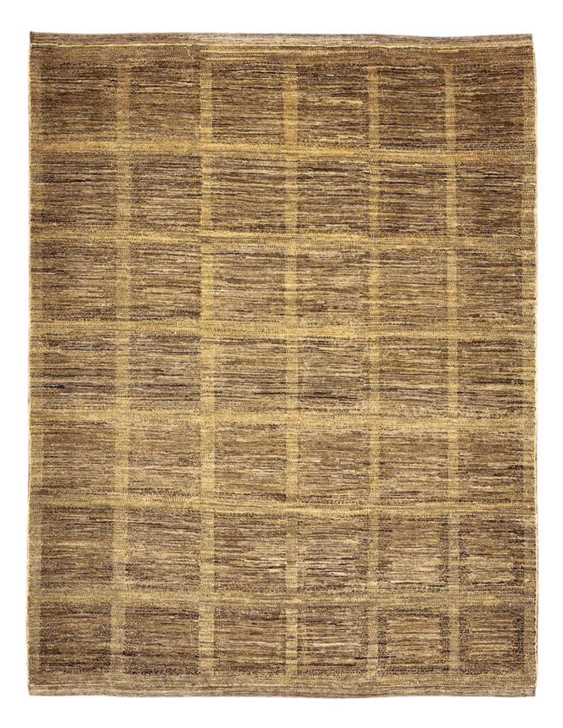 Gabbeh-matta - Loribaft Persian - 242 x 194 cm - mörk beige