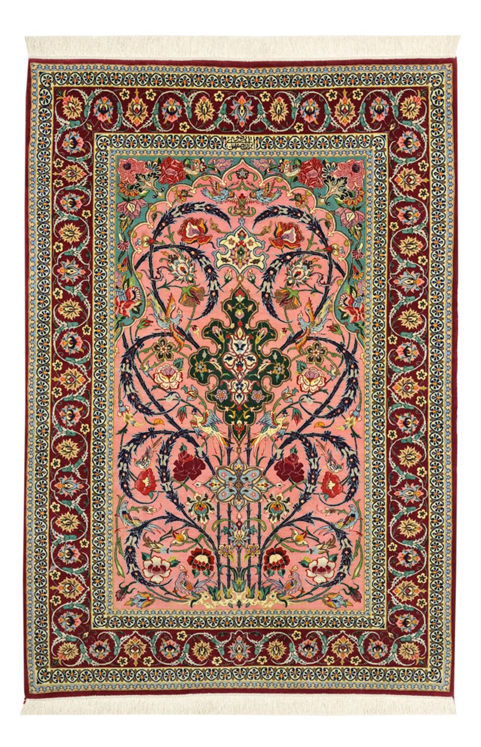 Persisk matta - Isfahan - Premium - 161 x 109 cm - flerfärgad