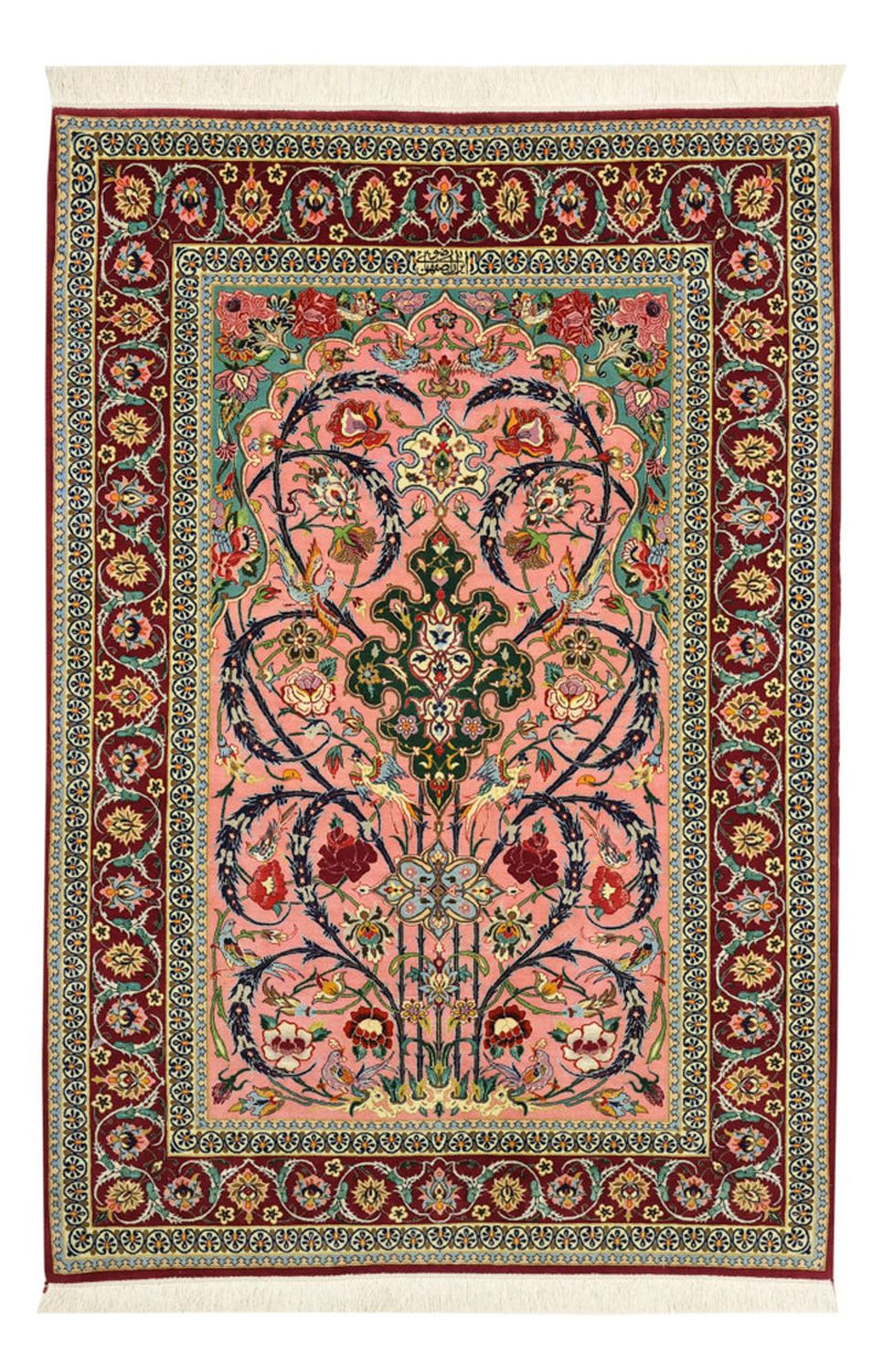 Persisk matta - Isfahan - Premium - 161 x 109 cm - flerfärgad
