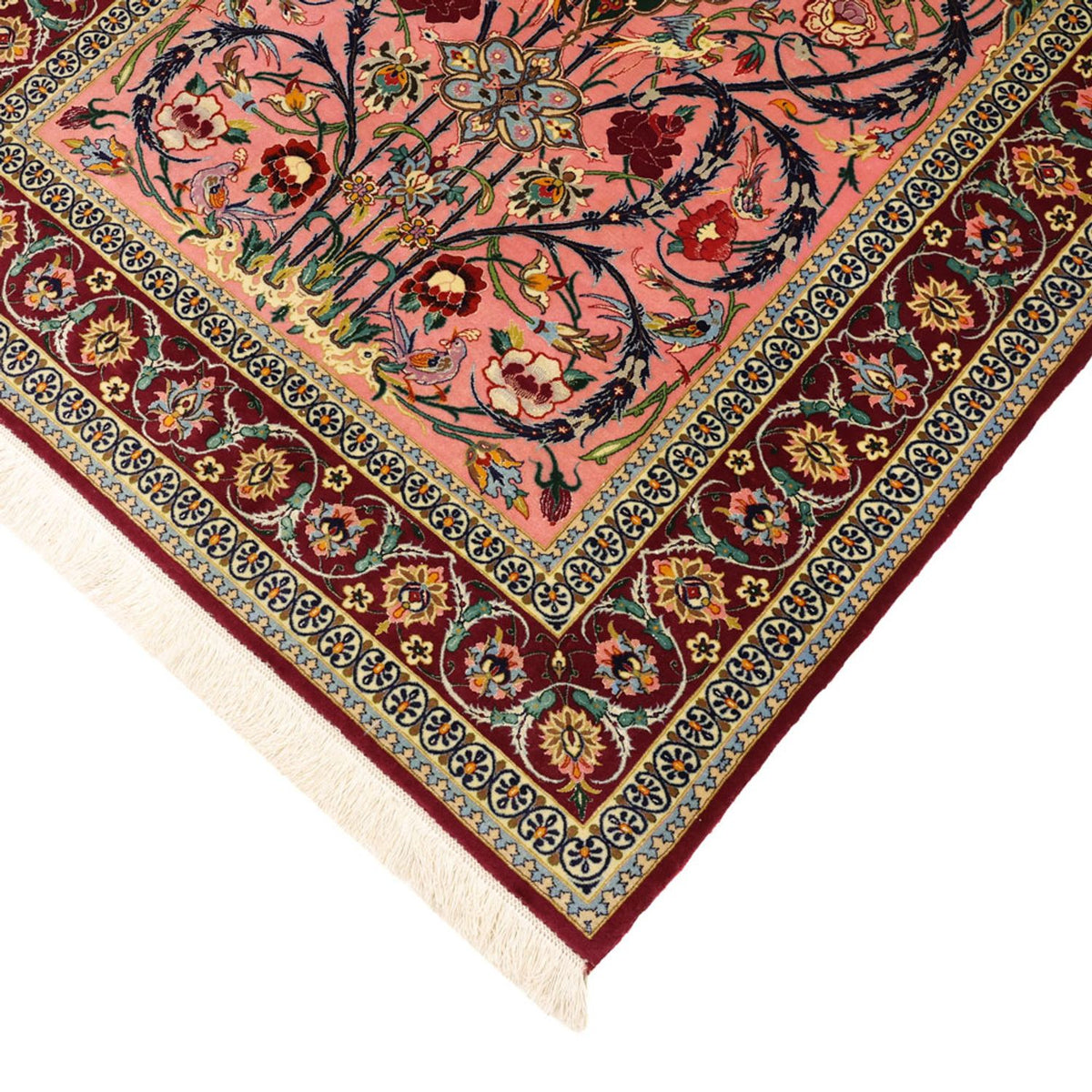 Persisk matta - Isfahan - Premium - 161 x 109 cm - flerfärgad