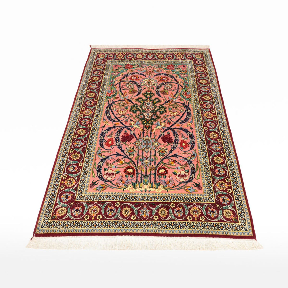 Persisk matta - Isfahan - Premium - 161 x 109 cm - flerfärgad
