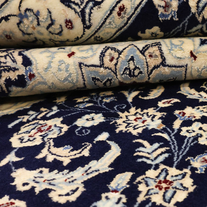 Persisk matta - Nain - Royal - 157 x 106 cm - mörkblå