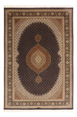Persisk matta - Tabriz - 299 x 204 cm - mörk beige