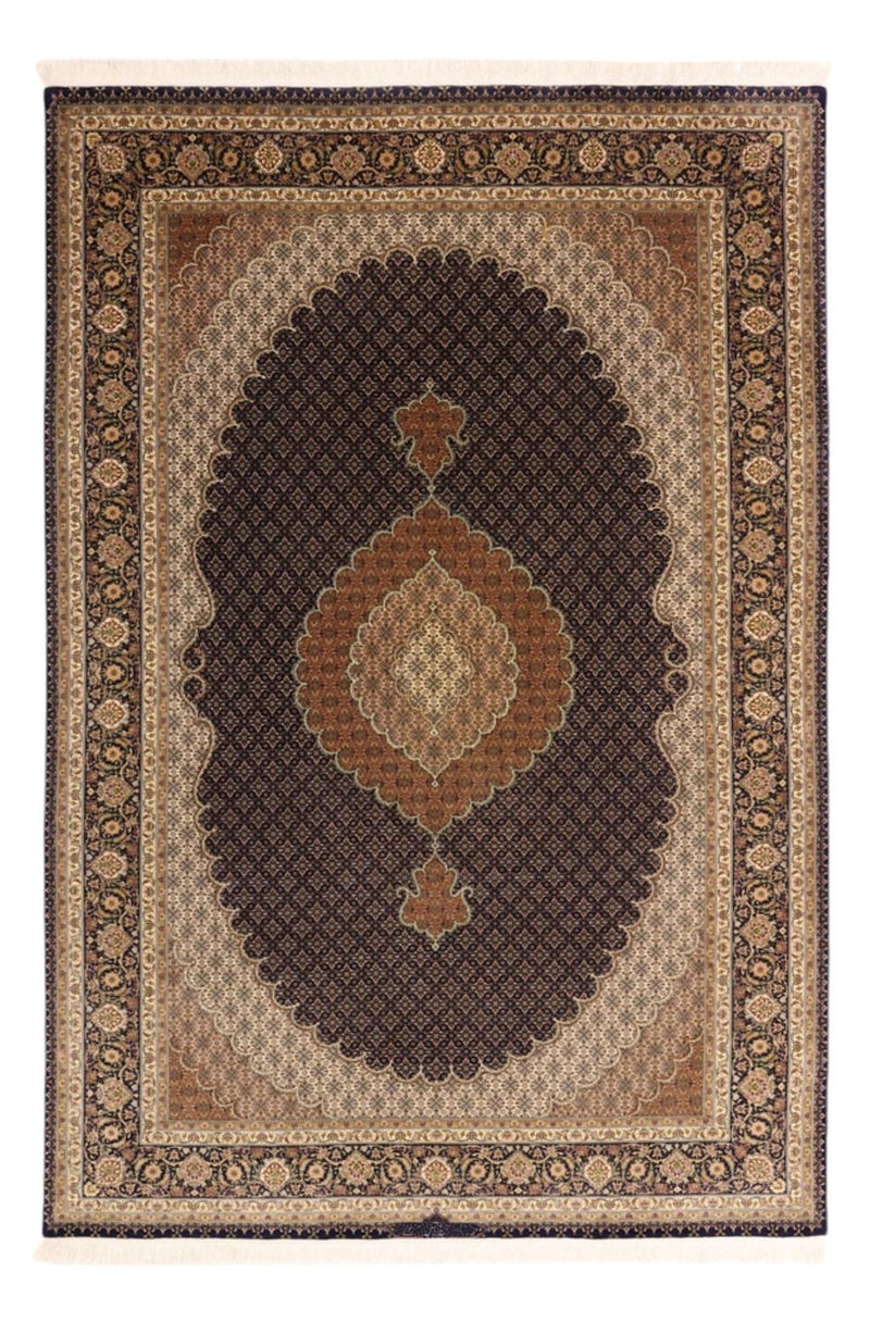 Persisk matta - Tabriz - 299 x 204 cm - mörk beige