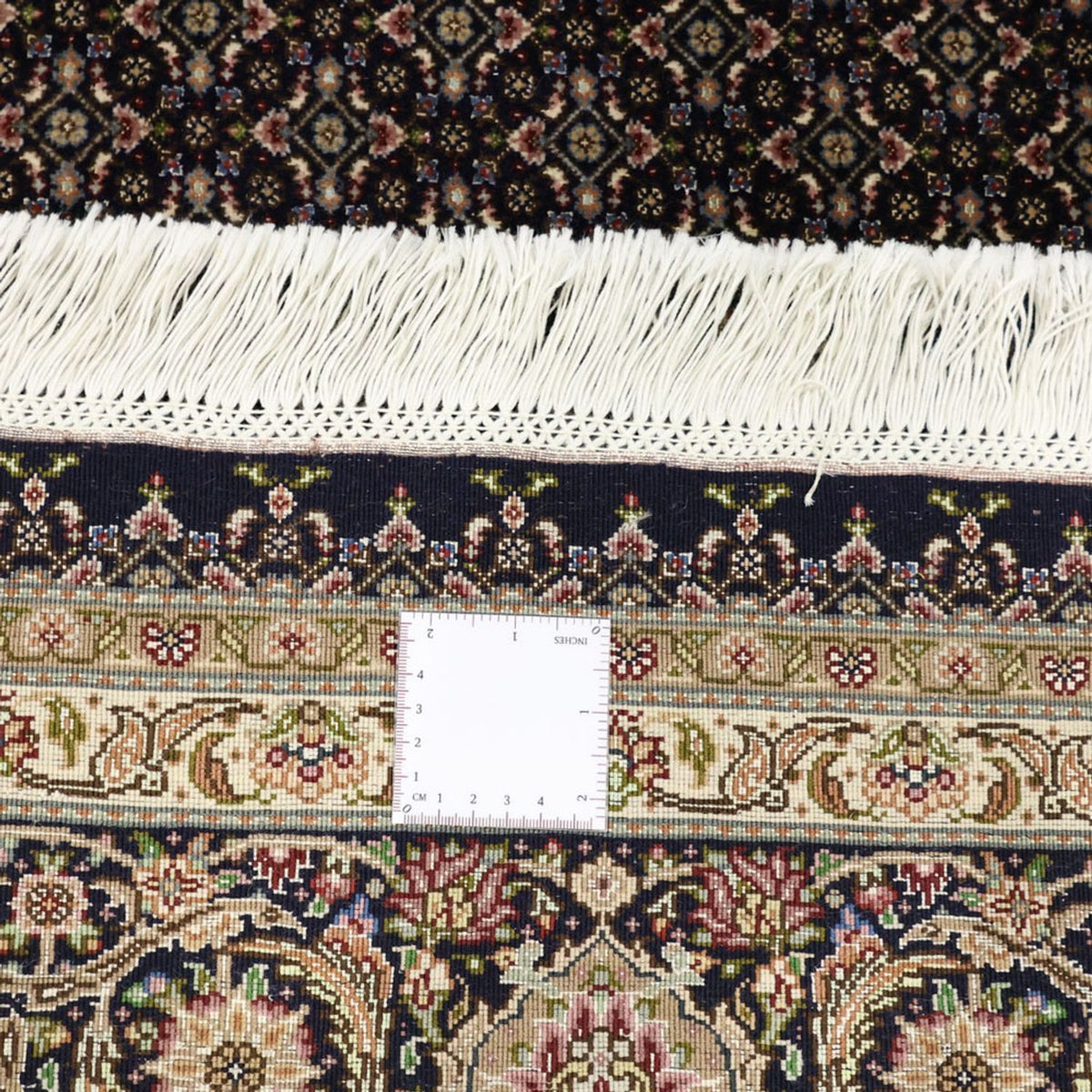 Persisk matta - Tabriz - 299 x 204 cm - mörk beige