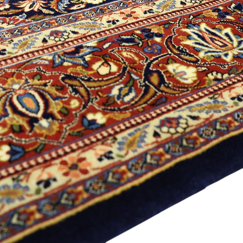 Persiska mattor - Keshan - 203 x 132 cm - mörkblå