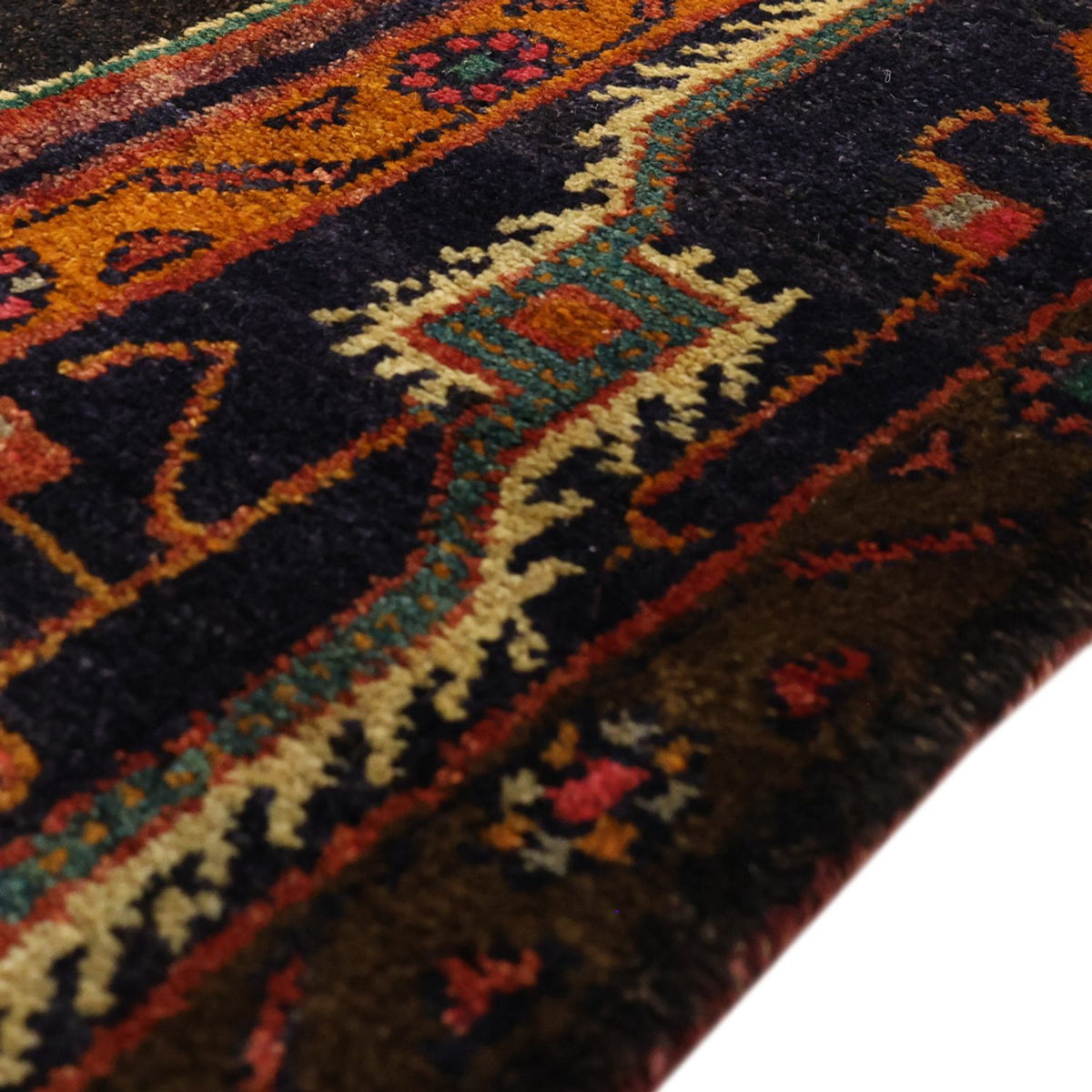 Persisk matta - Nomadic - 336 x 168 cm - flerfärgad