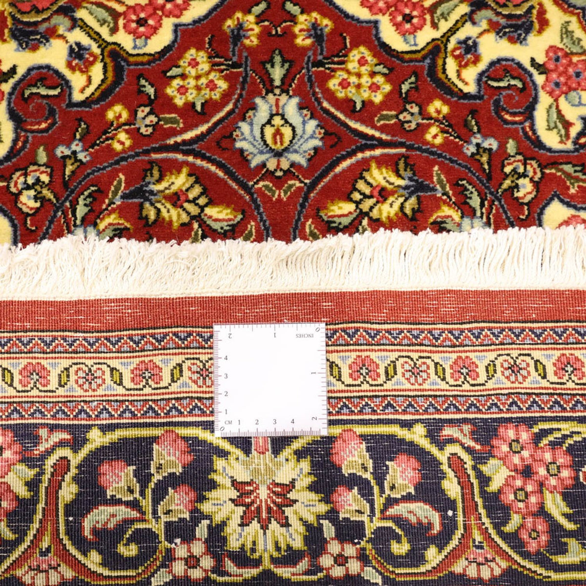 Persisk matta - Ghom - 158 x 114 cm - röd