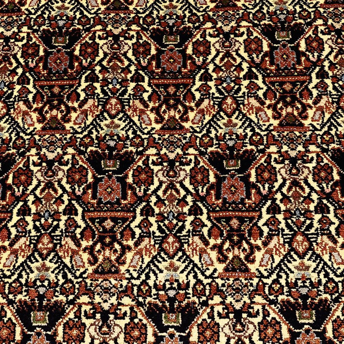 Persisk matta - Nomadic - 201 x 153 cm - mörk beige
