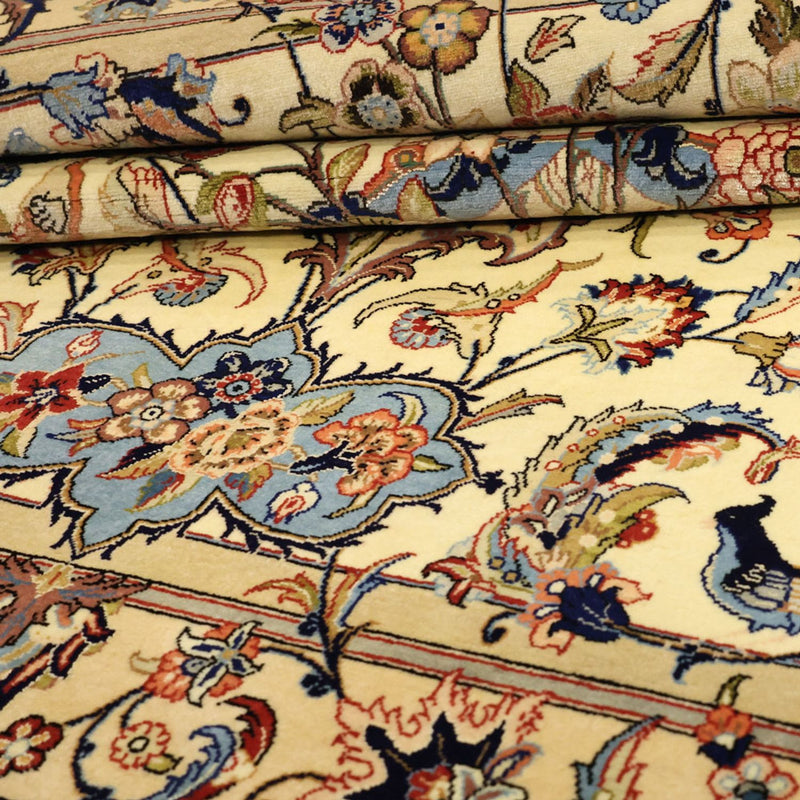 Persisk matta - Isfahan - Premium - 156 x 100 cm - beige