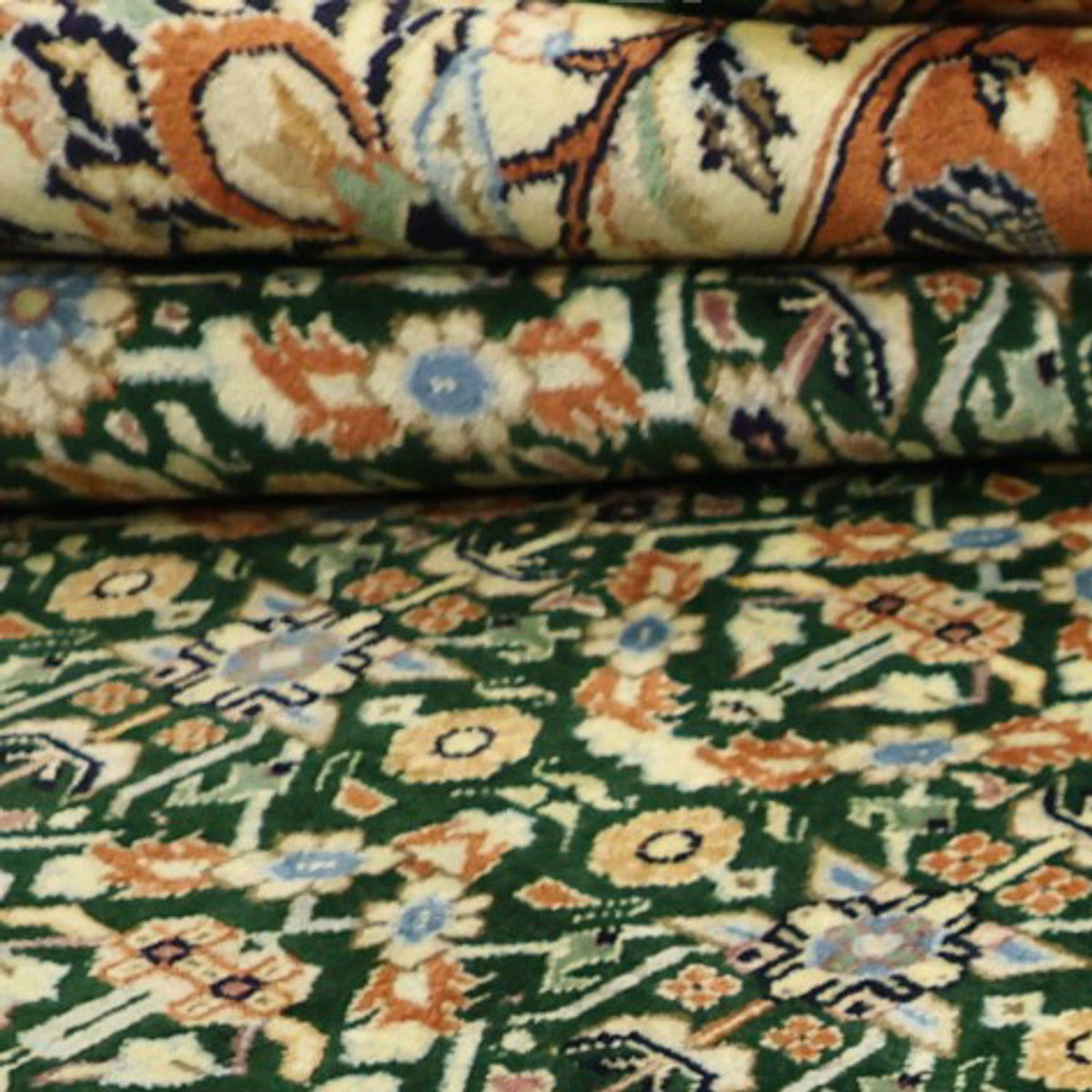 Persisk matta - Classic - 292 x 255 cm - grön