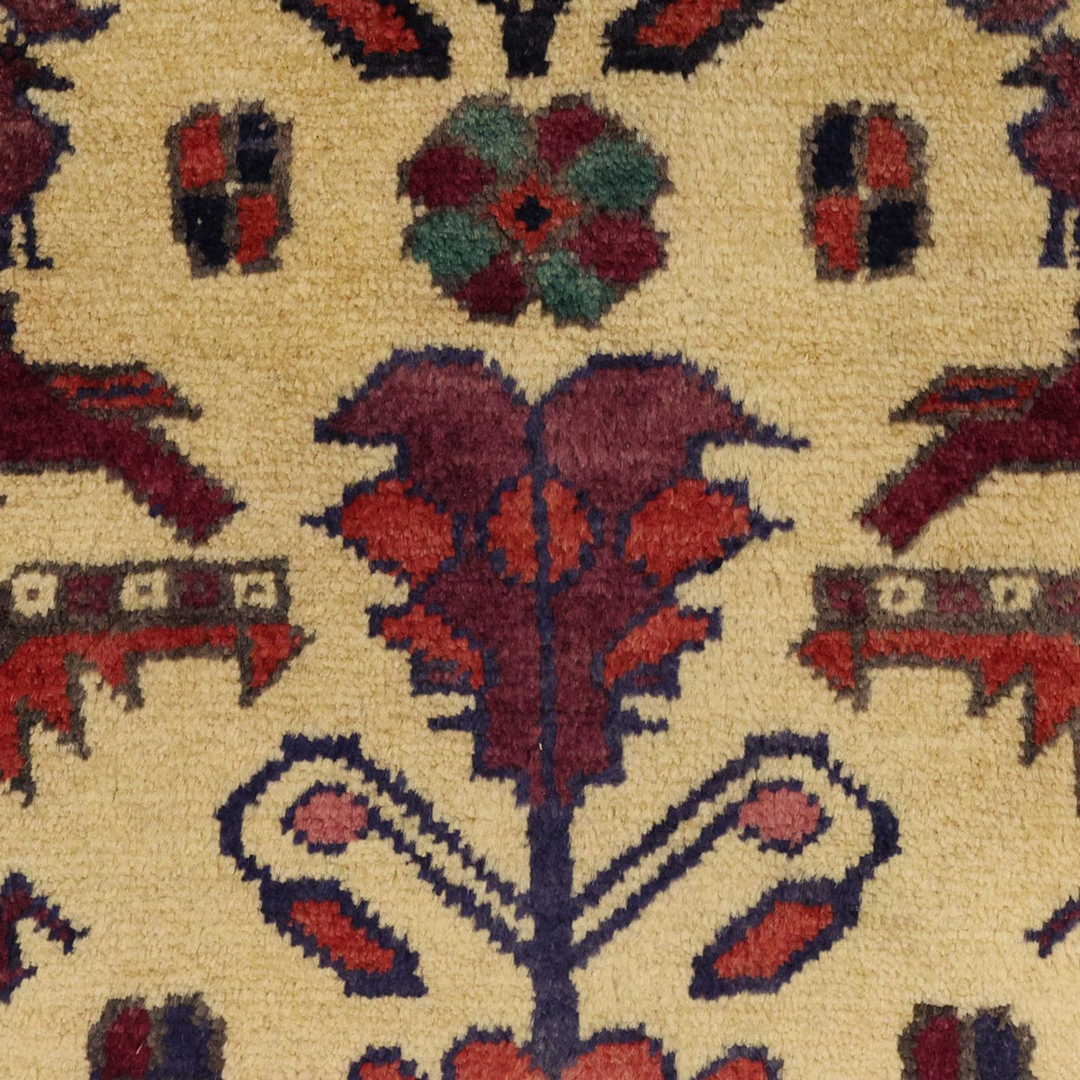 Runner Baluch-matta - 212 x 97 cm - ljusgrön