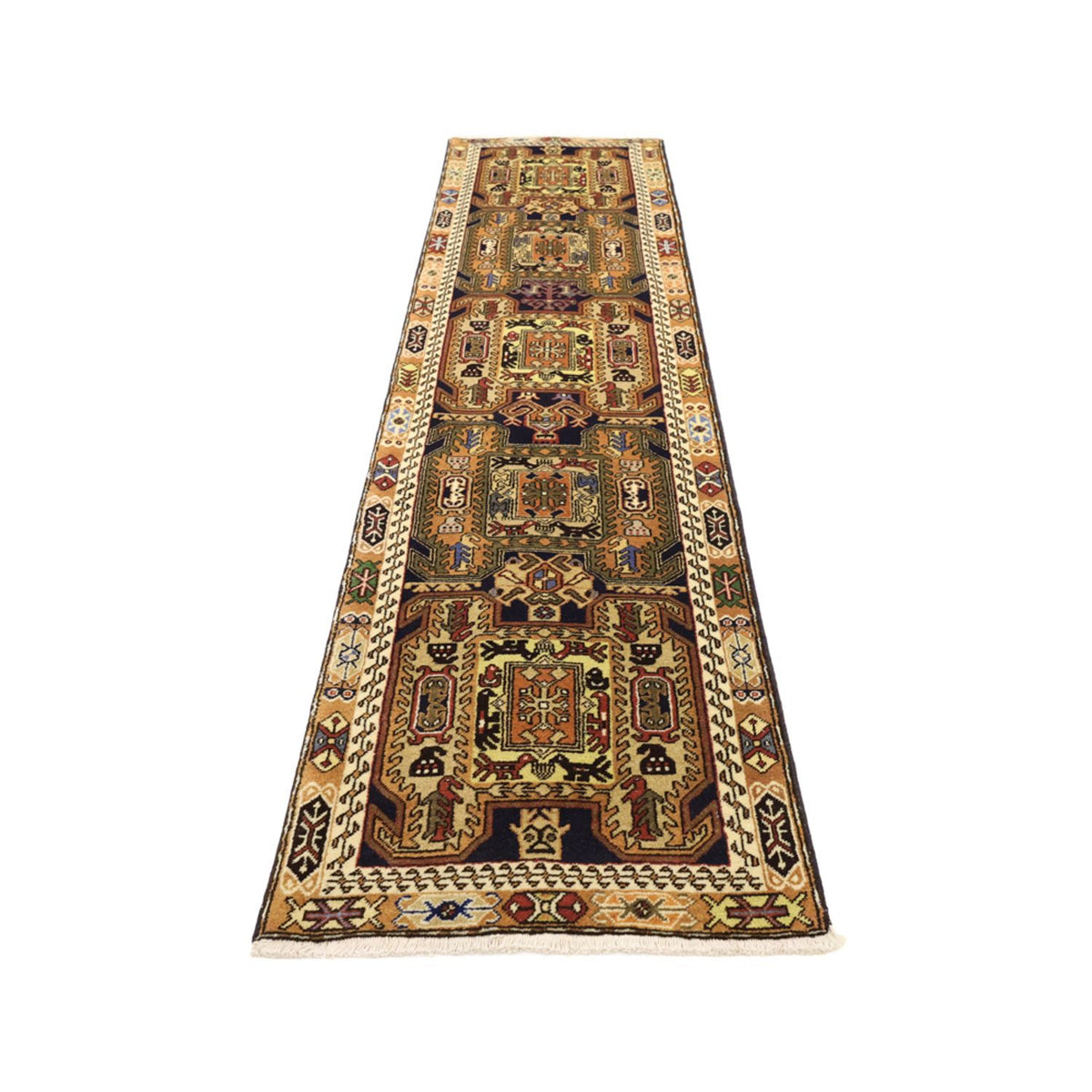 Runner Persisk matta - Nomadic - 292 x 78 cm - mörk beige