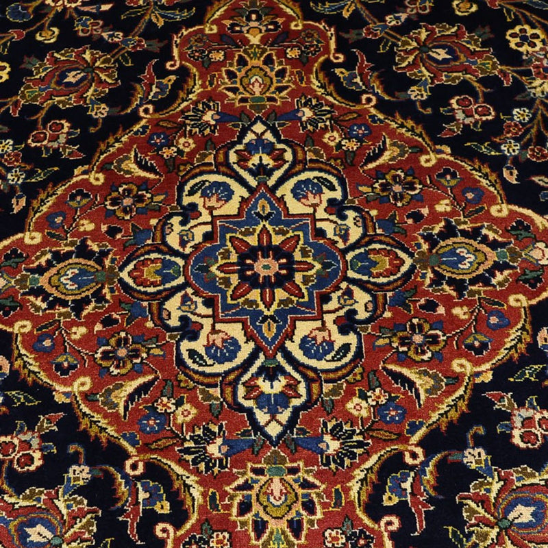 Persiska mattor - Keshan - 321 x 221 cm - mörkblå