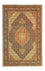 Persisk matta - Tabriz - Royal - Kungliga - 153 x 101 cm - mörk beige