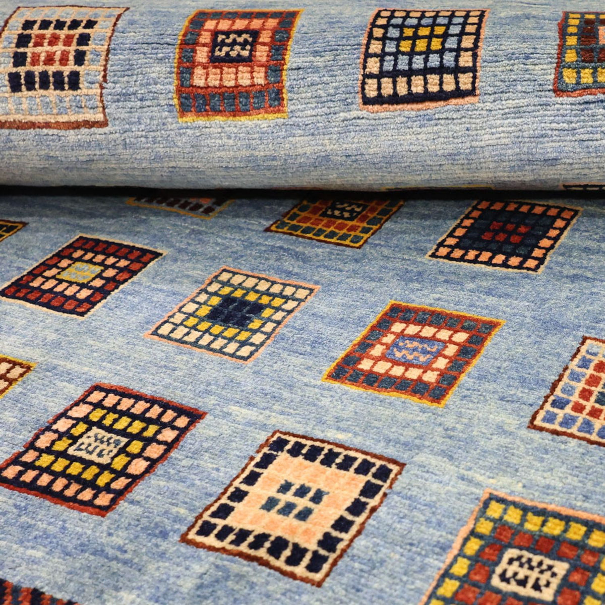 Gabbeh-matta - Loribaft Persian - 159 x 103 cm - flerfärgad