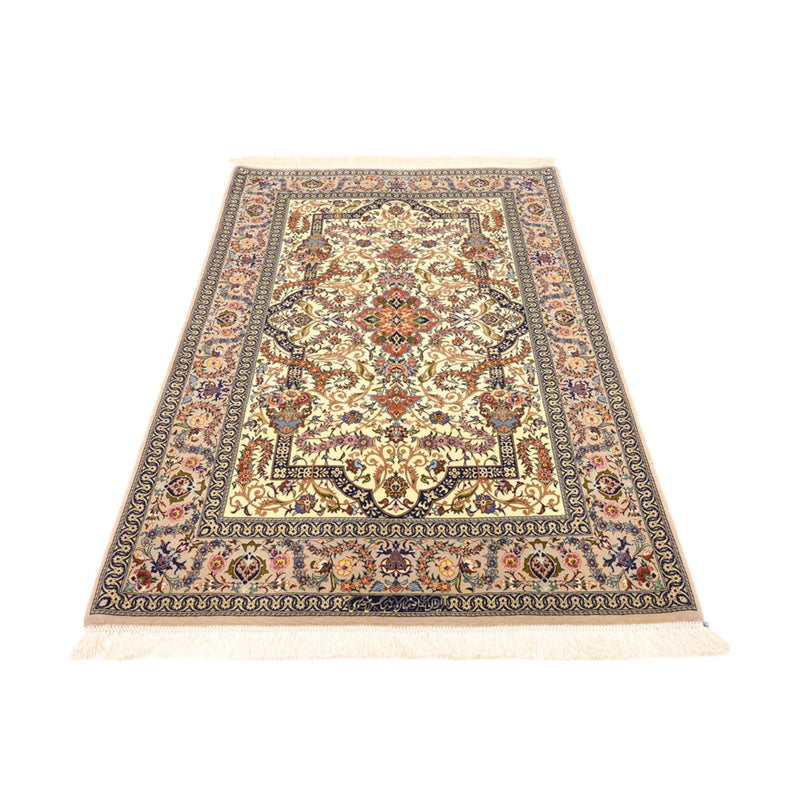 Persisk matta - Isfahan - Premium - 171 x 111 cm - mörk beige