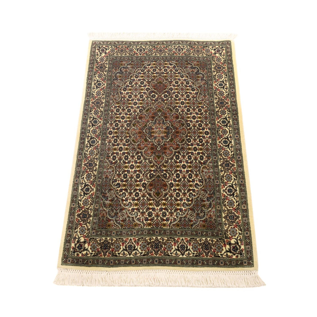 Persisk matta - Tabriz - Royal - 92 x 59 cm - mörk beige