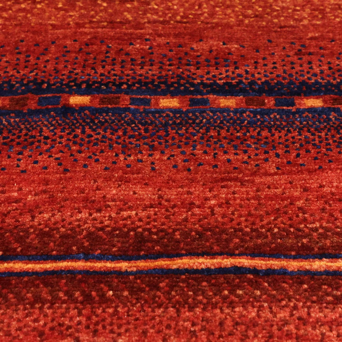 Gabbeh-matta - Kashkuli Persiska kvadrat  - 119 x 101 cm - flerfärgad