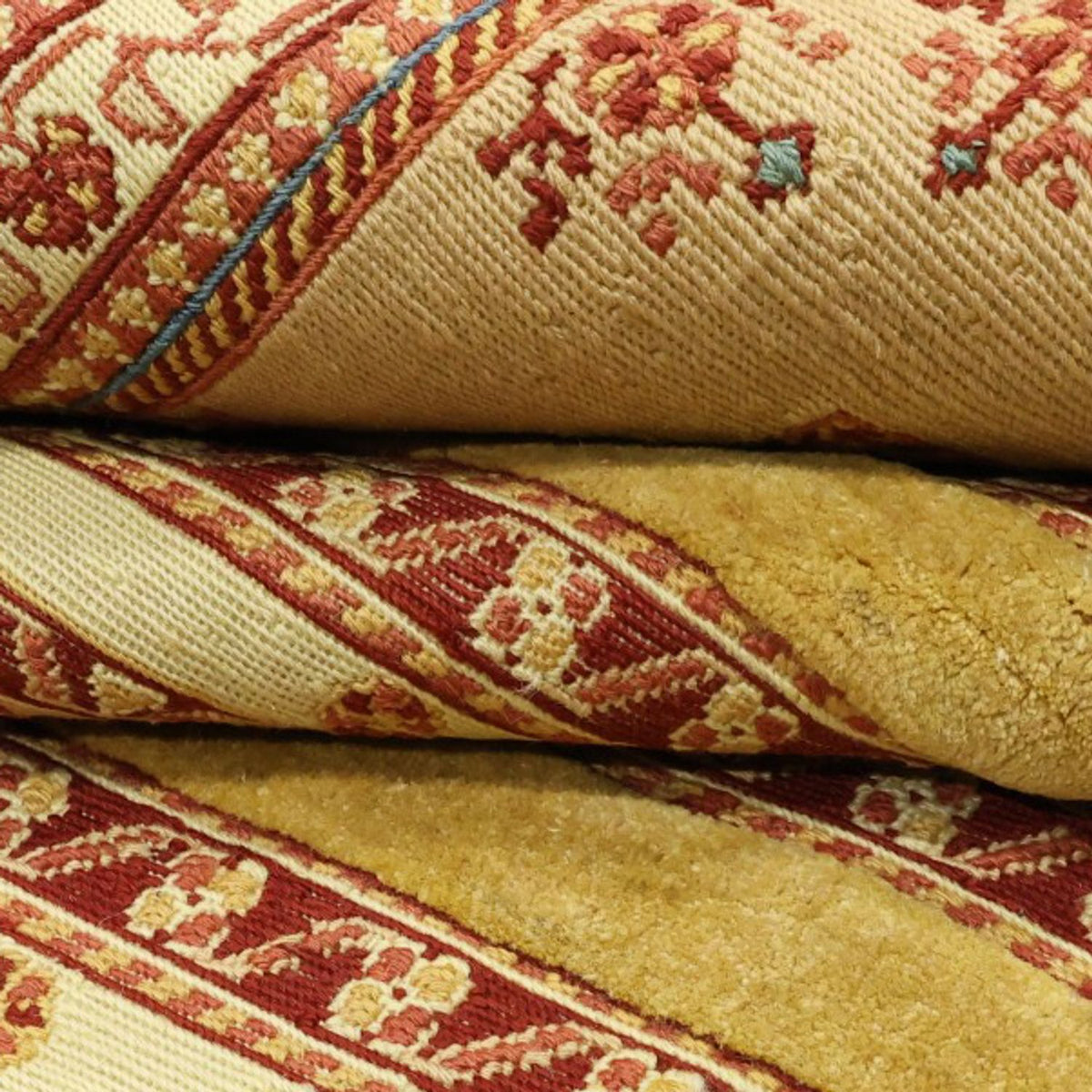 Kelim Carpet - orientalisk matta - 297 x 208 cm - flerfärgad