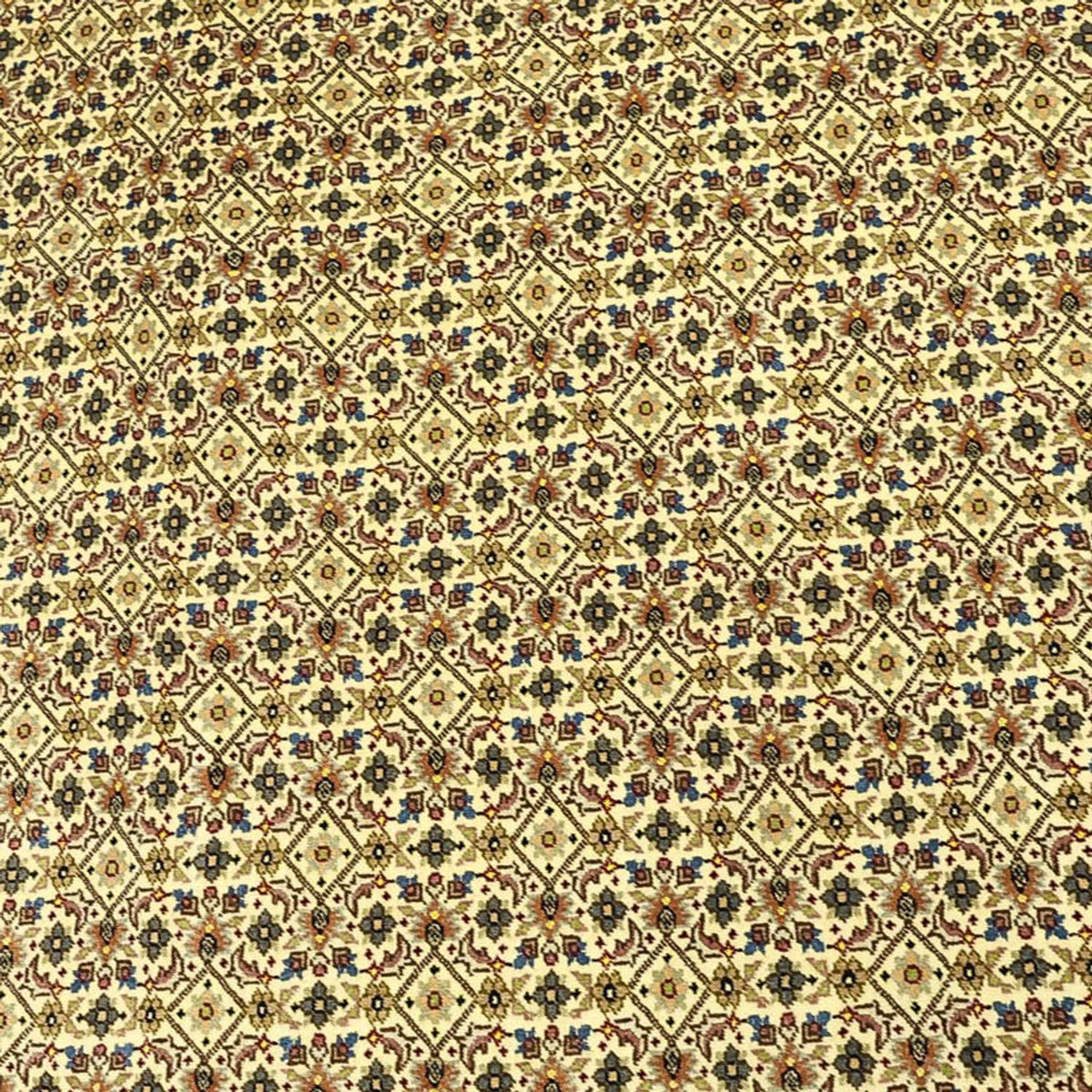 Persisk matta - Tabriz - Royal - Kungliga - 289 x 200 cm - mörk beige