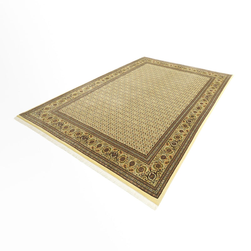 Persisk matta - Tabriz - Royal - Kungliga - 289 x 200 cm - mörk beige