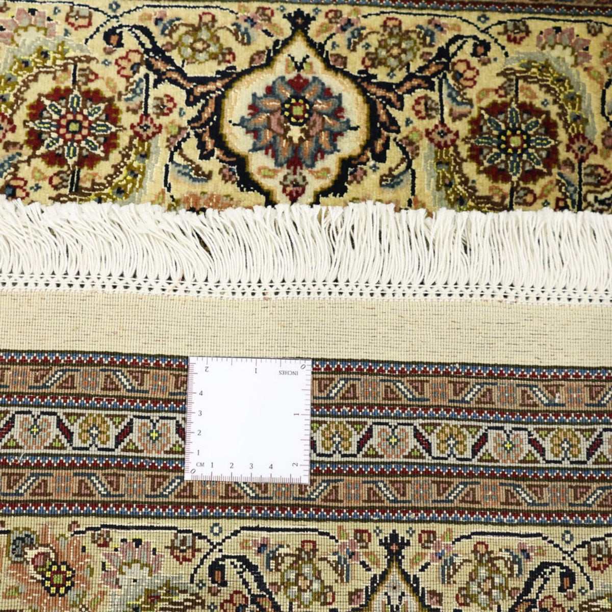 Persisk matta - Tabriz - Royal - Kungliga - 289 x 200 cm - mörk beige