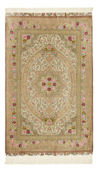 Persisk matta - Ghom - Kungliga - 165 x 101 cm - ljusbeige
