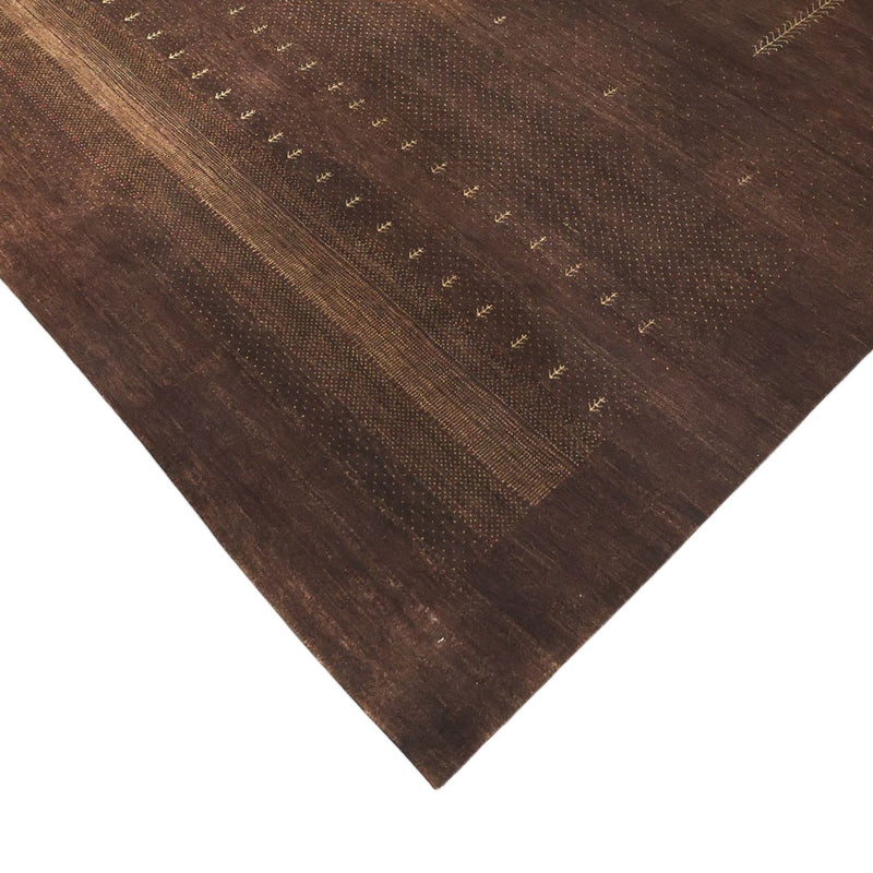 Gabbeh-mattan - Loribaft Indus - 247 x 173 cm - mörkröd