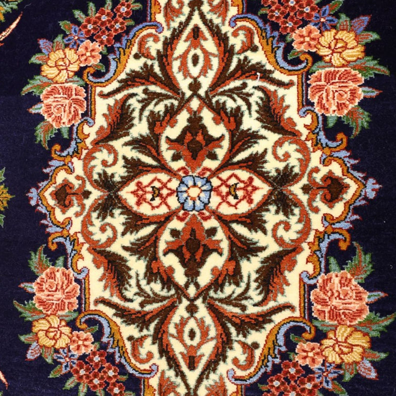 Persisk matta - Classic - 159 x 105 cm - mörkblå