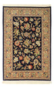Persisk matta - Isfahan - Premium - 151 x 101 cm - mörkblå
