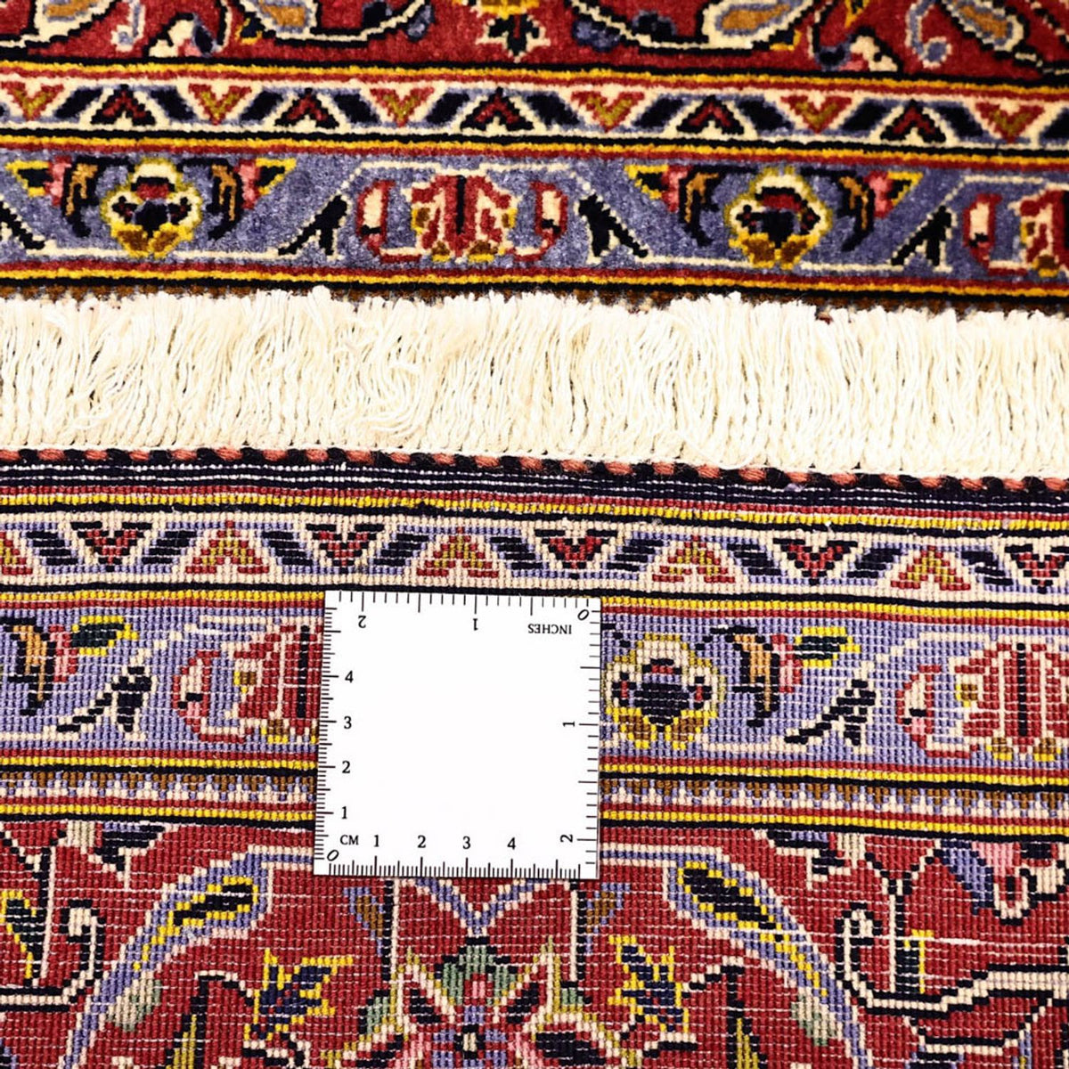 Persiska mattor - Keshan - 208 x 139 cm - mörkröd