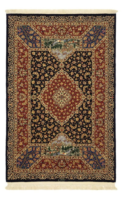 Qom Mattan 100x154cm - Persisk matta