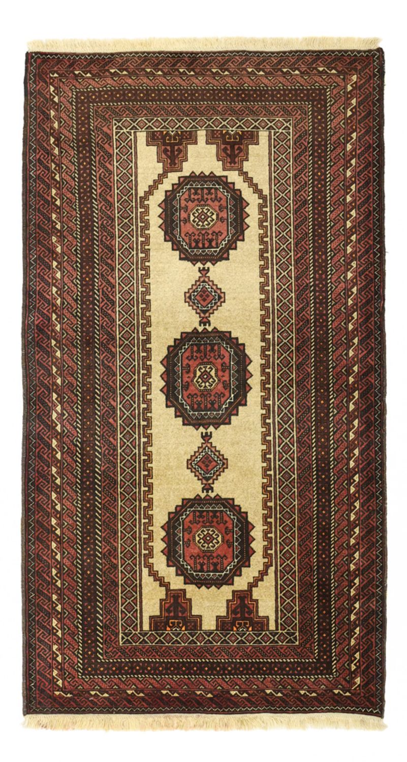Baluch-matta - 189 x 105 cm - beige