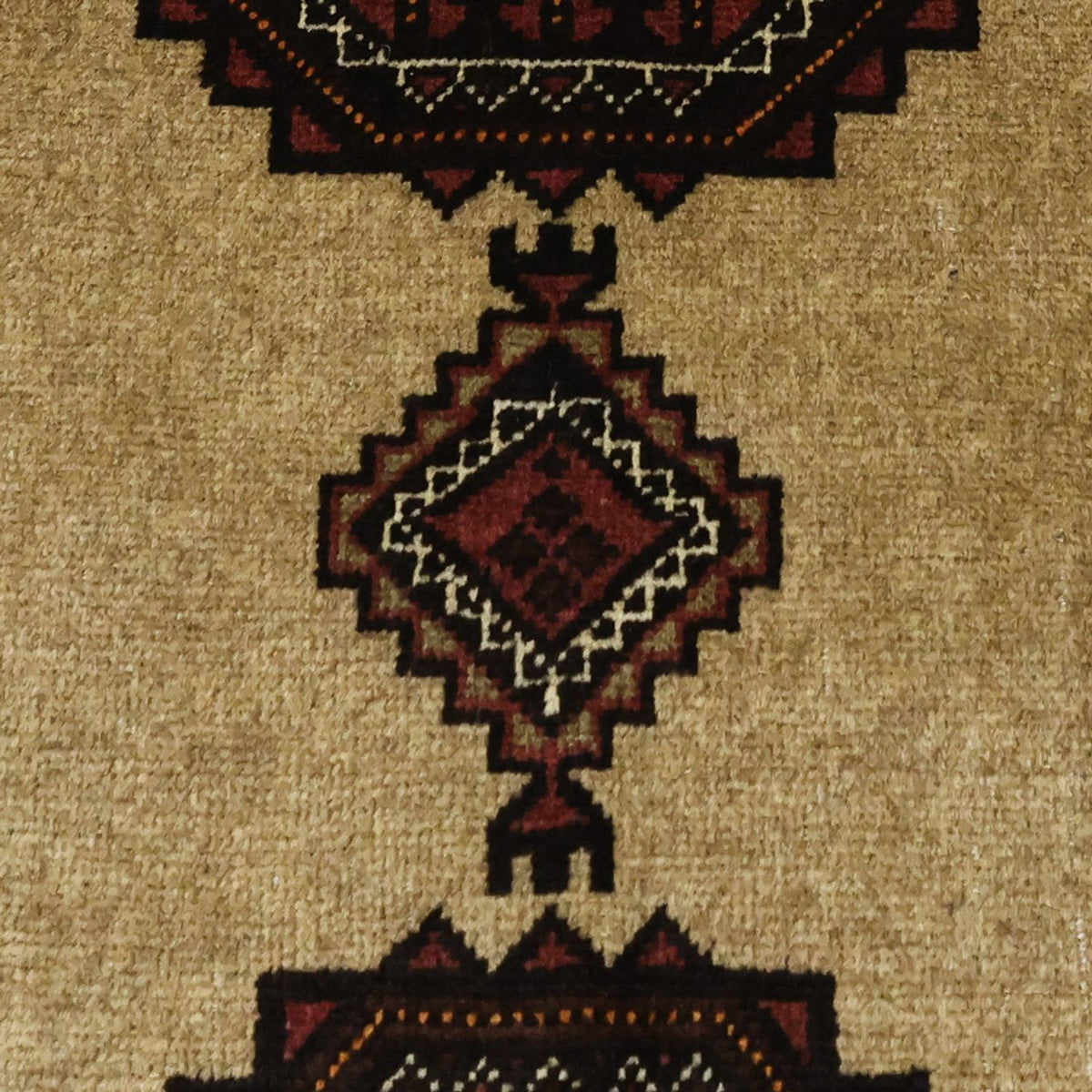Baluch-matta - 189 x 105 cm - beige