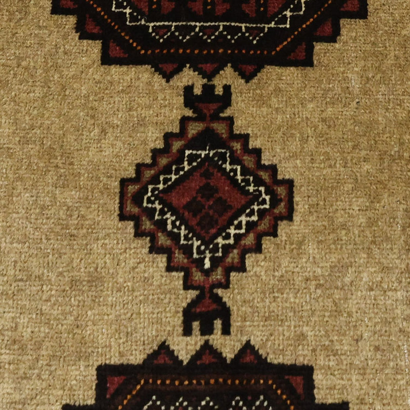 Baluch-matta - 189 x 105 cm - beige