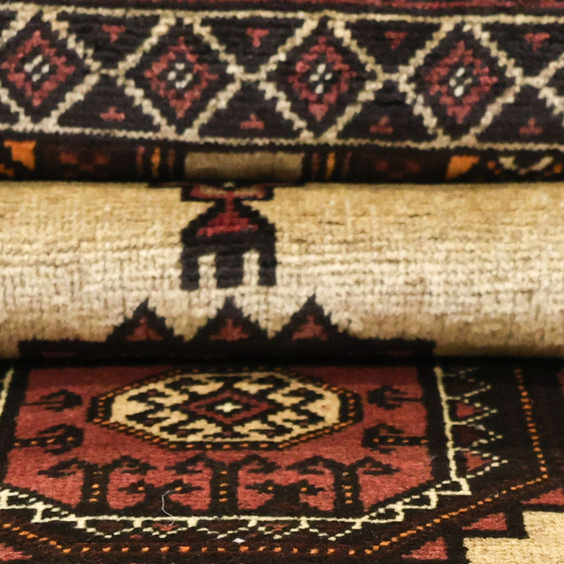 Baluch-matta - 189 x 105 cm - beige
