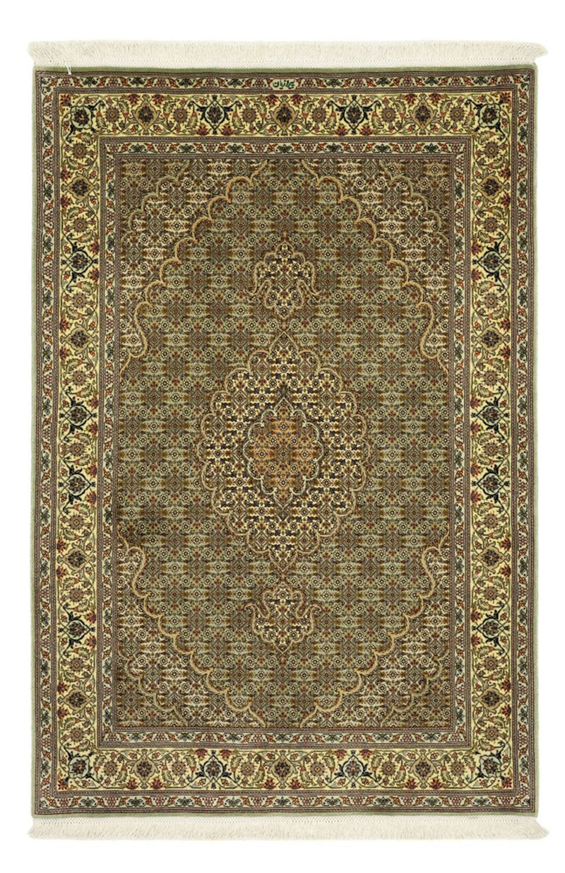 Persisk matta - Tabriz - Royal - 151 x 100 cm - olivgrön