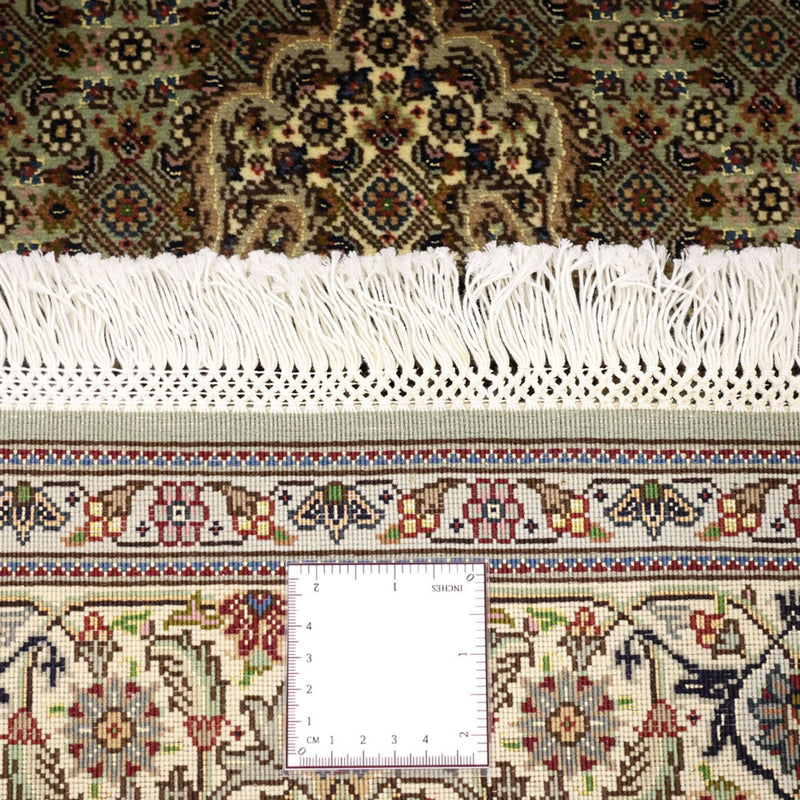 Persisk matta - Tabriz - Royal - 151 x 100 cm - olivgrön
