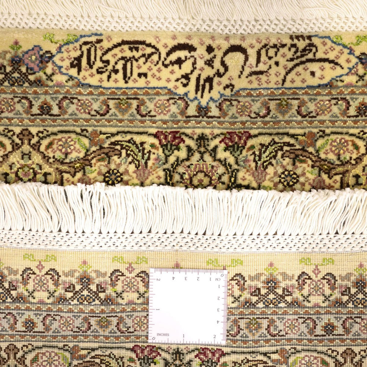 Persisk matta - Tabriz - Royal - 152 x 103 cm - olivgrön