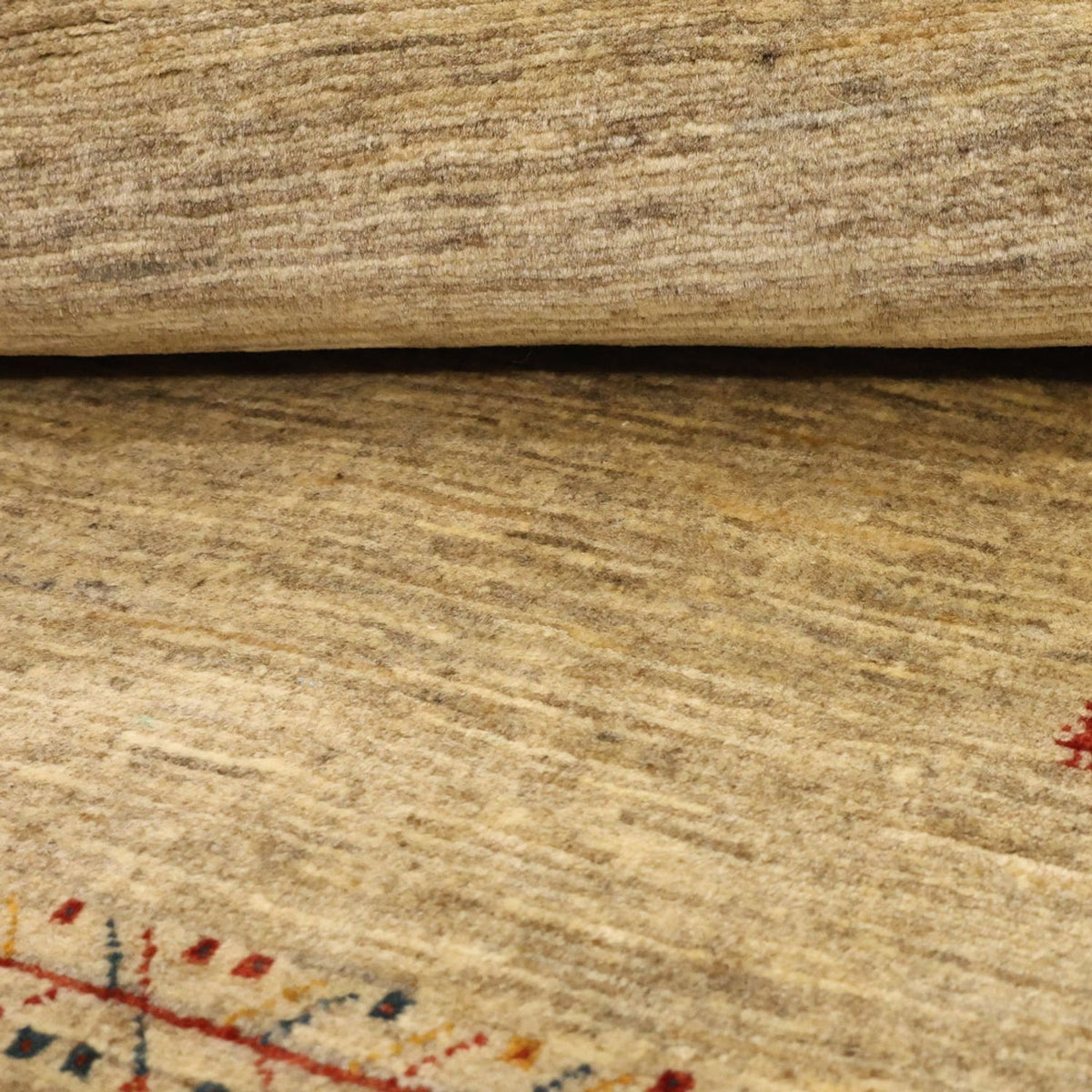 Gabbeh-matta - Kashkuli Persiska - 125 x 82 cm - beige