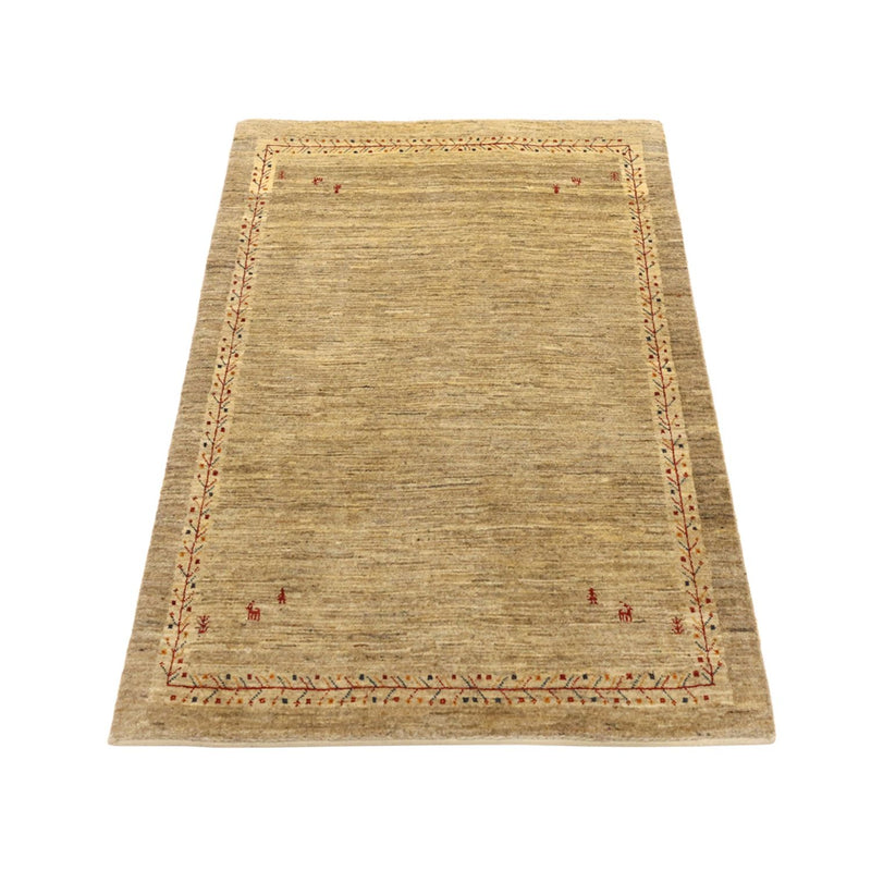 Gabbeh-matta - Kashkuli Persiska - 125 x 82 cm - beige